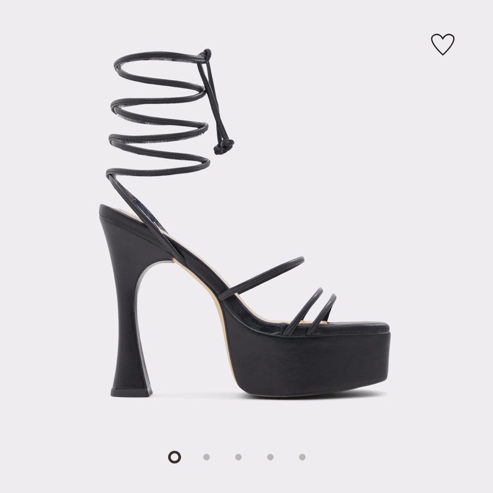 Aldo Lace-Up Platform Heels ‘Paya’